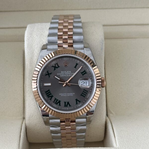 Rolex Datejust 41" | Wimbledon Bi-Color Rose Gold(BP SWISS MADE)