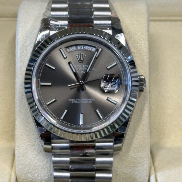 Rolex Day-Date 40" | Grey Dial (Superclone)