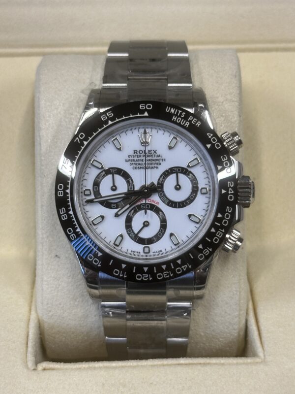 Rolex Daytona 40" | Panda White Dial (BP SWISS MADE)