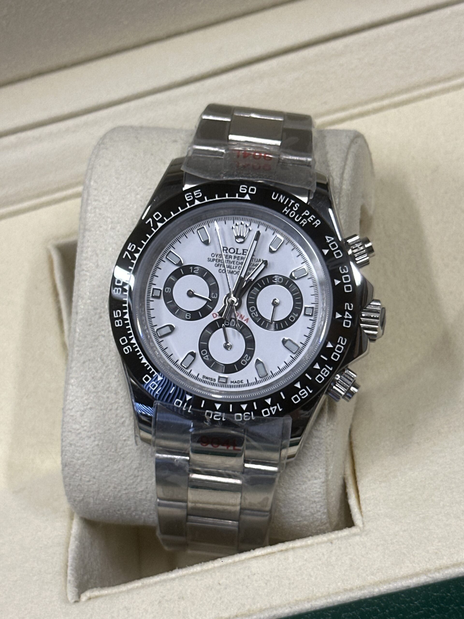 Rolex Daytona 40'' | Panda White Dial (AAA+) - Afbeelding 3