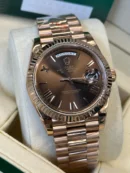 Rolex Day-Date 40" | Chocolate Roman Dial (Superclone)