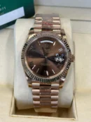 Rolex Day-Date 40" | Chocolate Roman Dial (Superclone)