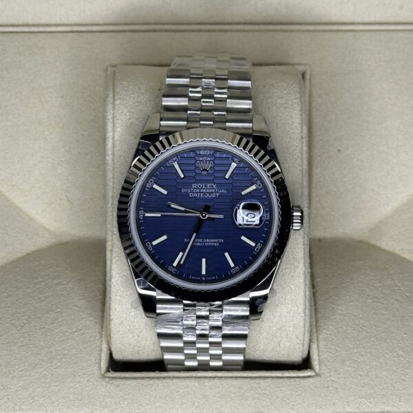 Rolex Datejust 41" | Blue Motif Dial (BP SWISS MADE)