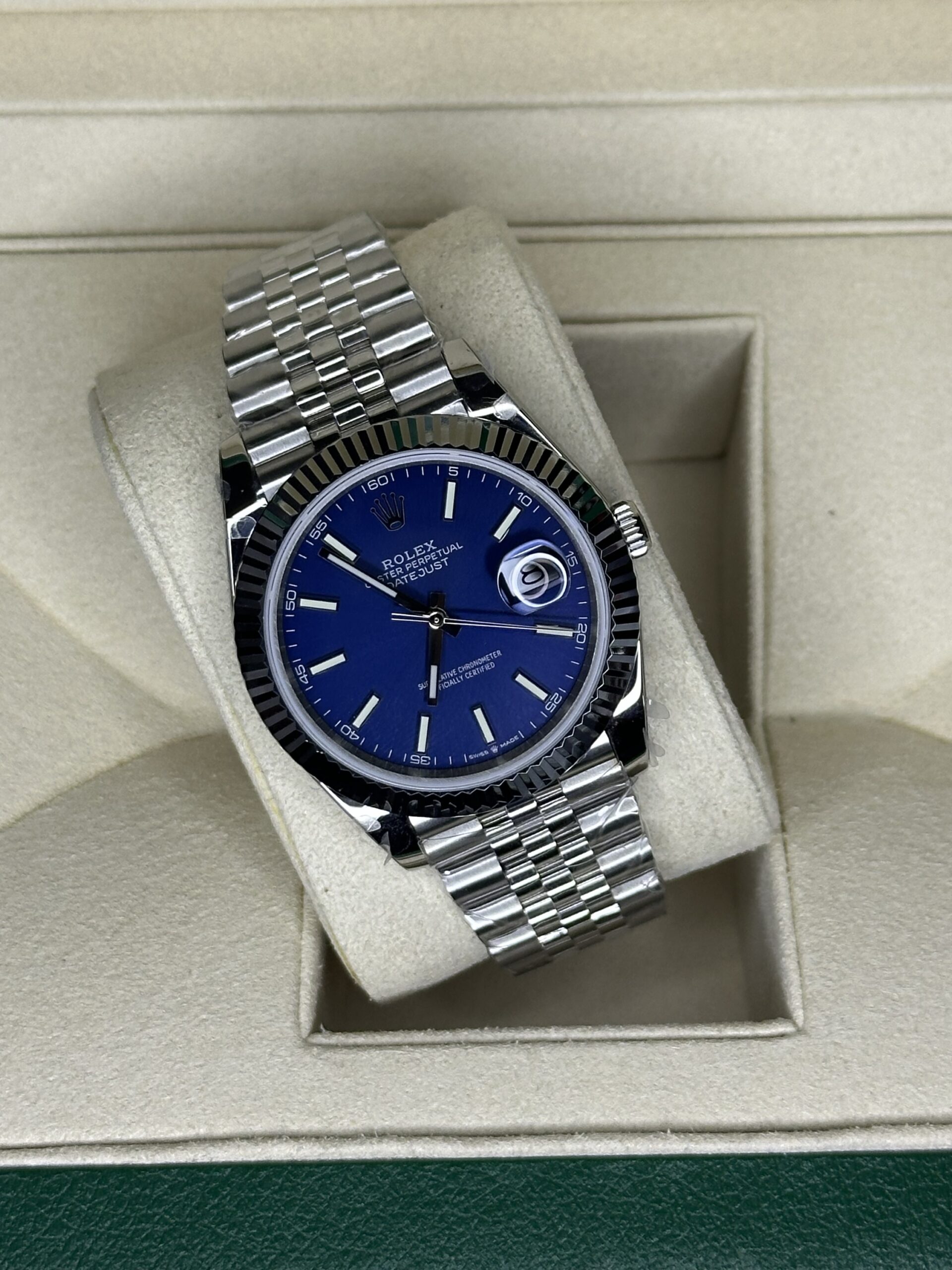 Rolex Datejust 41" | Blue Dial (BP SWISS MADE) - Afbeelding 3