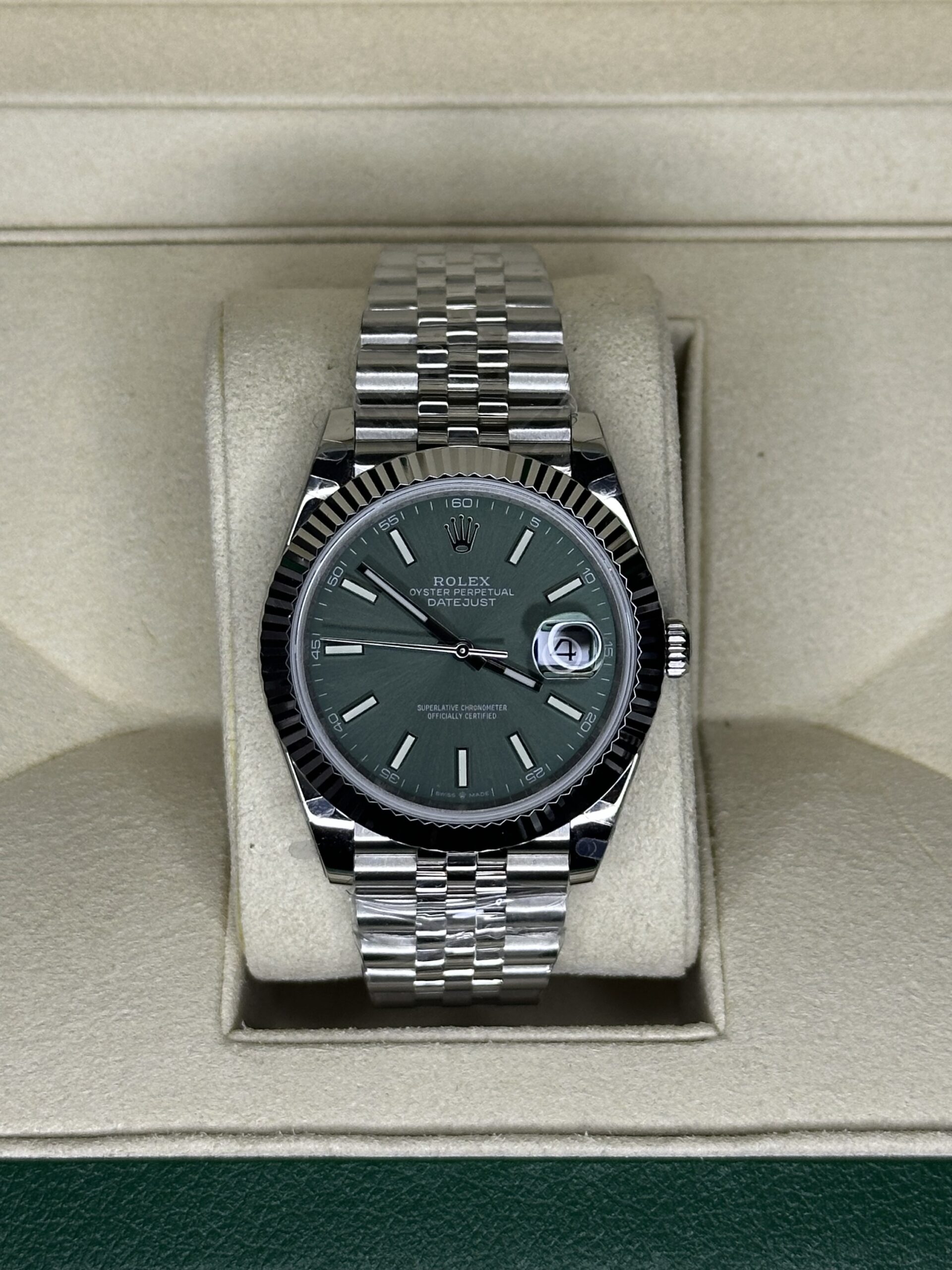 Rolex Datejust 41" | Mintgreen Dial (BP SWISS MADE)
