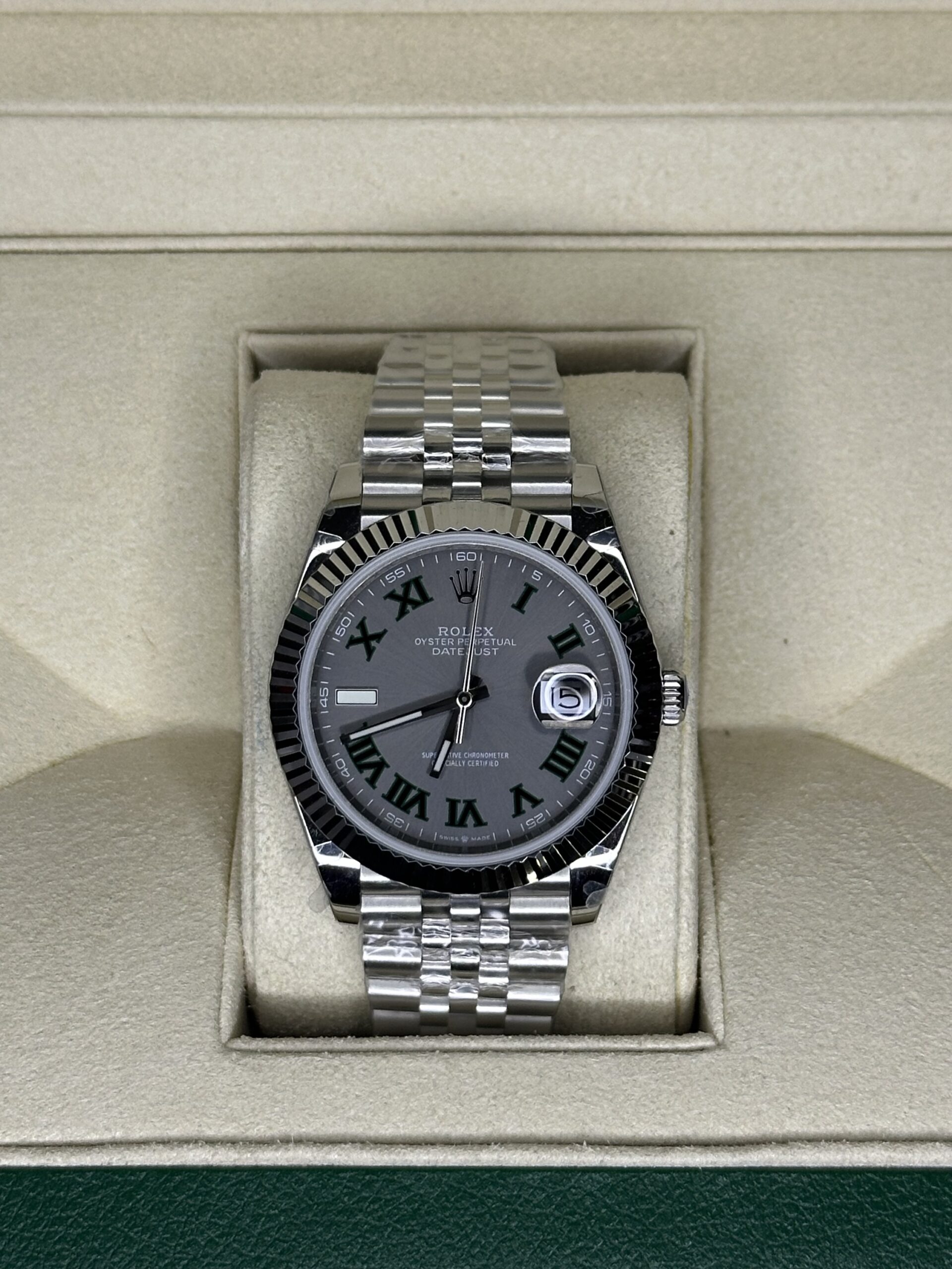 Rolex Datejust 41" | Wimbledon (BP SWISS MADE)