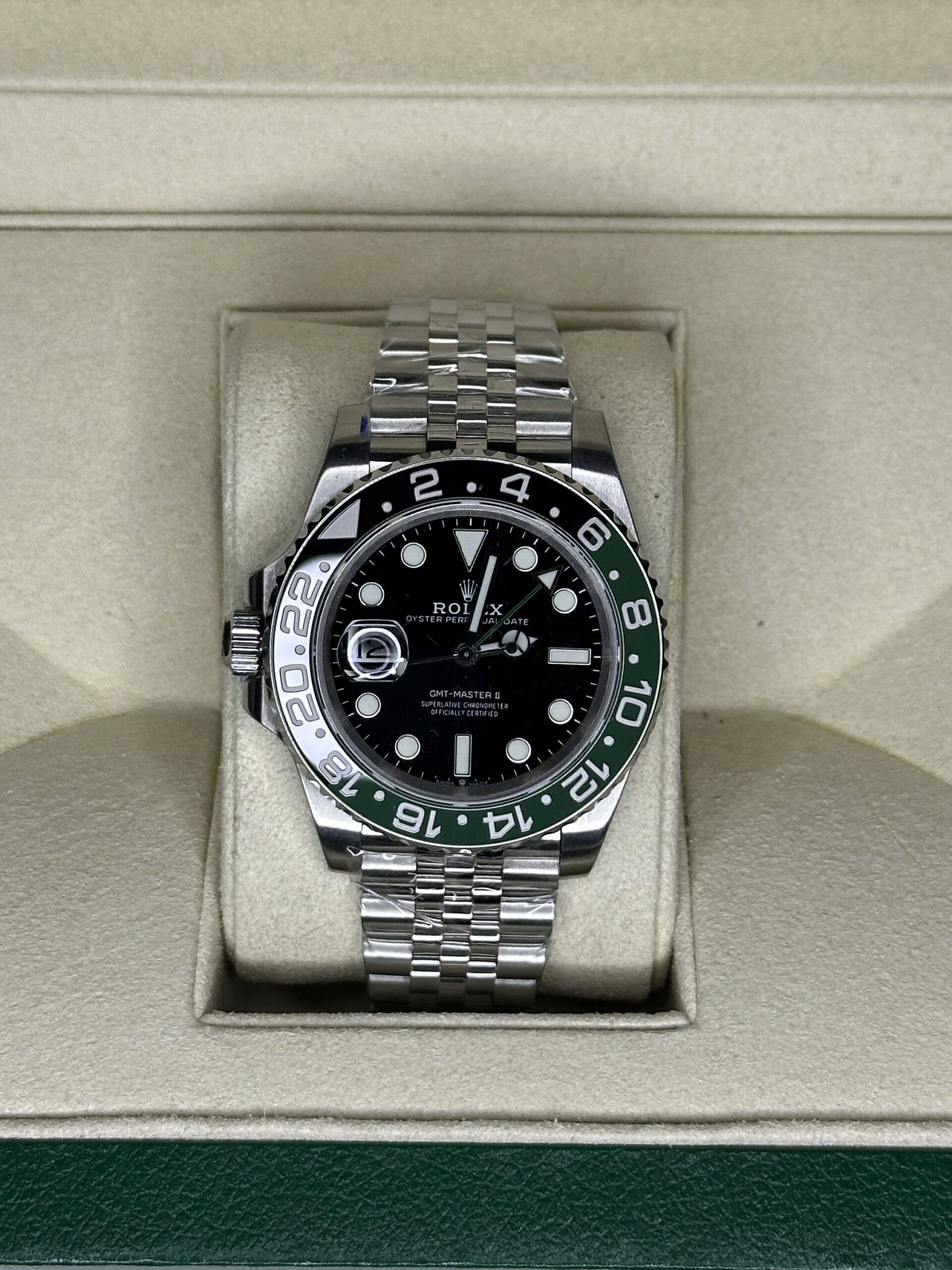 Rolex GMT-MASTER II 40" | Sprite Jubilee (BP SWISS MADE)