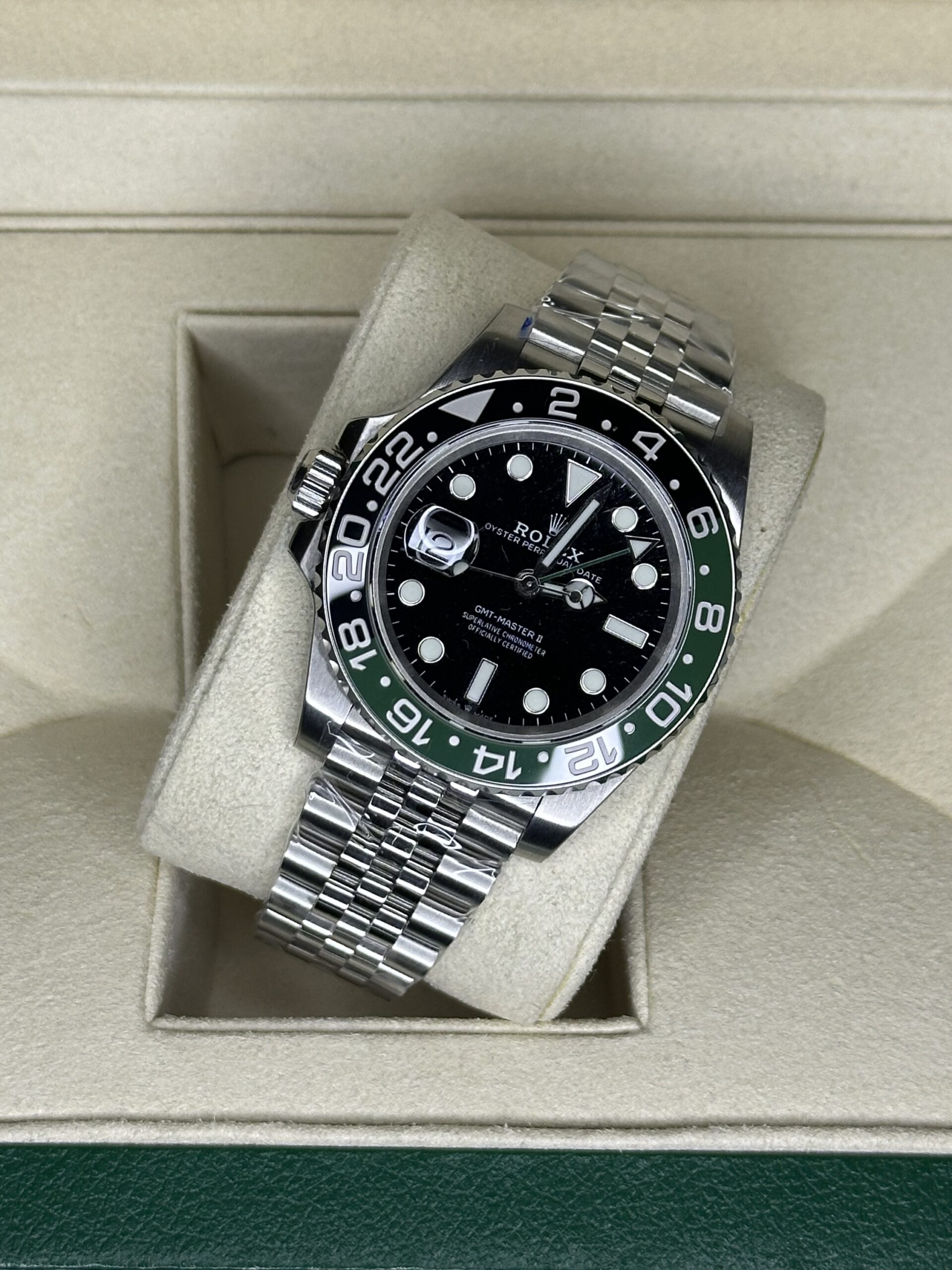Rolex GMT-MASTER II 40" | Sprite Jubilee (BP SWISS MADE) - Afbeelding 2
