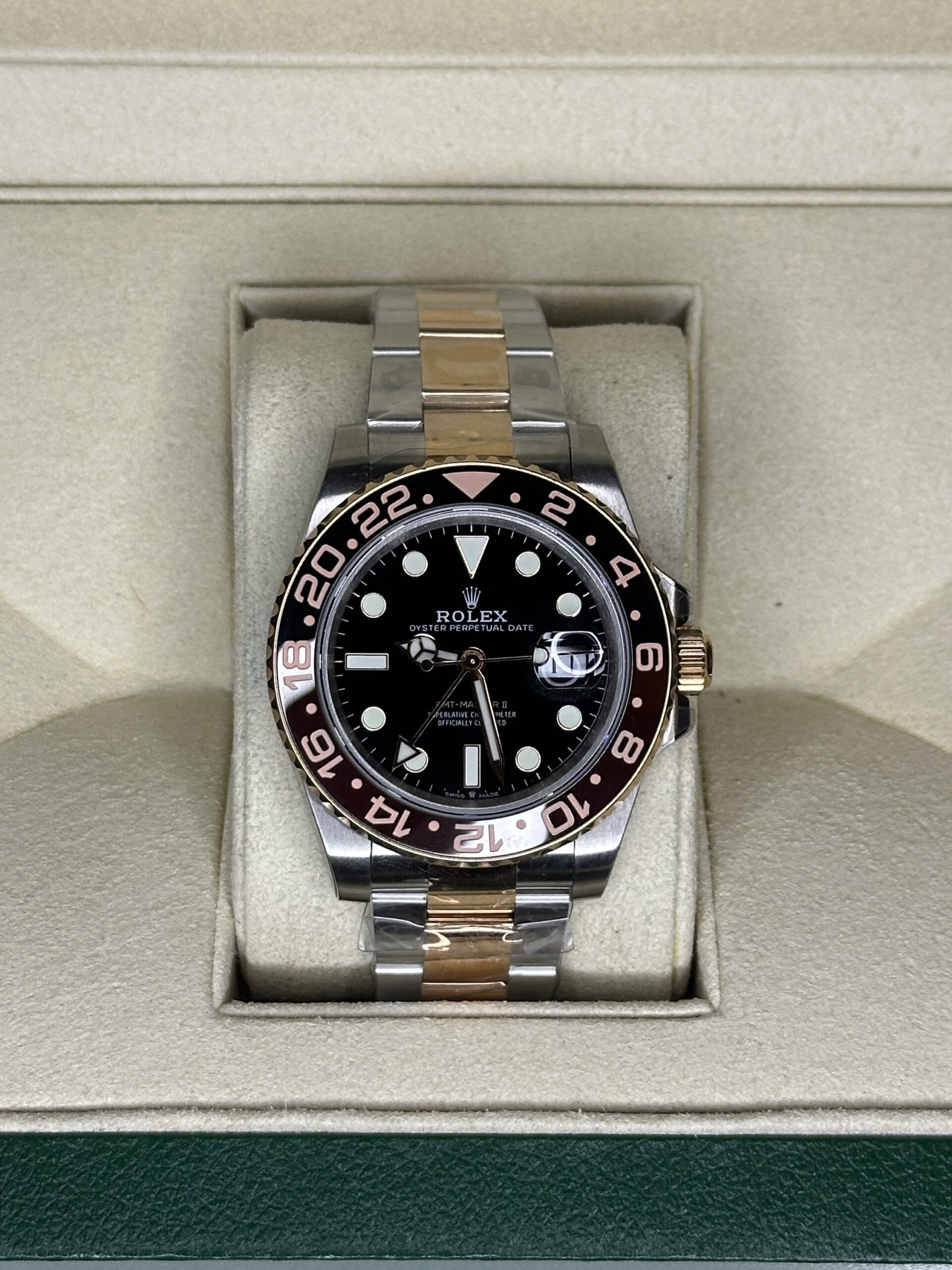 Rolex GMT-MASTER II 40" | Rootbeer Bi-Color (BP SWISS MADE)