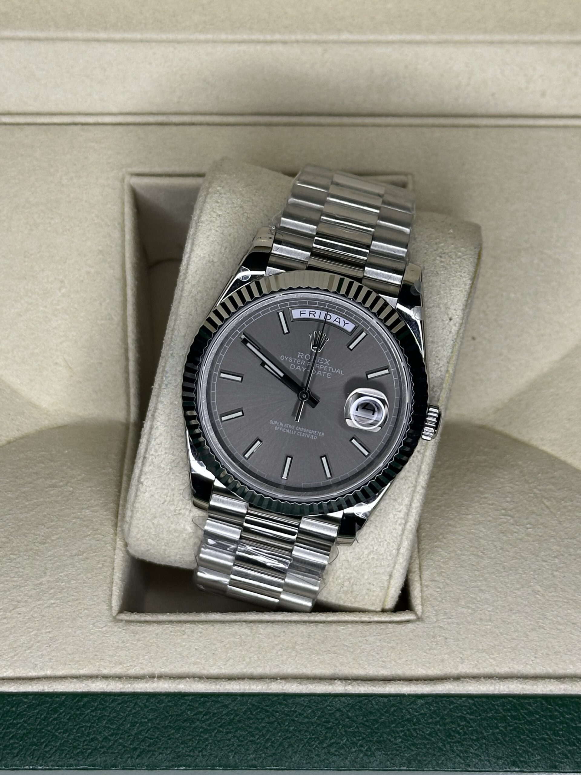 Rolex Day-Date 40" | Grey Dial (BP SWISS MADE) - Afbeelding 2