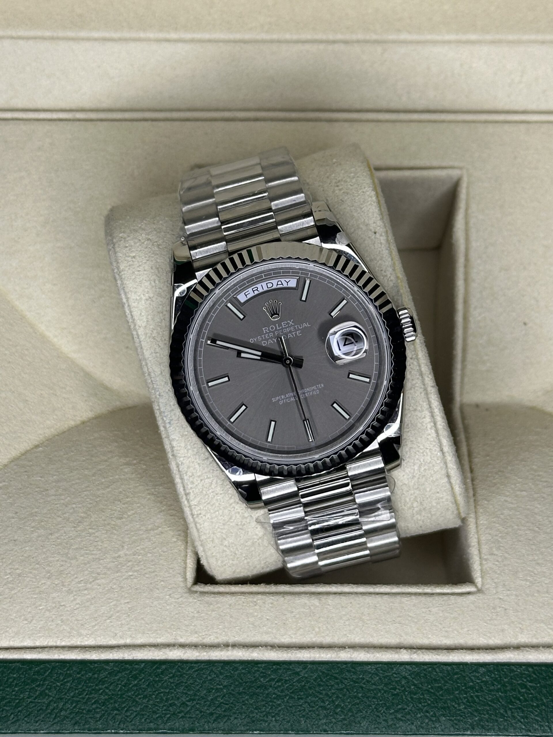 Rolex Day-Date 40" | Grey Dial (BP SWISS MADE) - Afbeelding 3