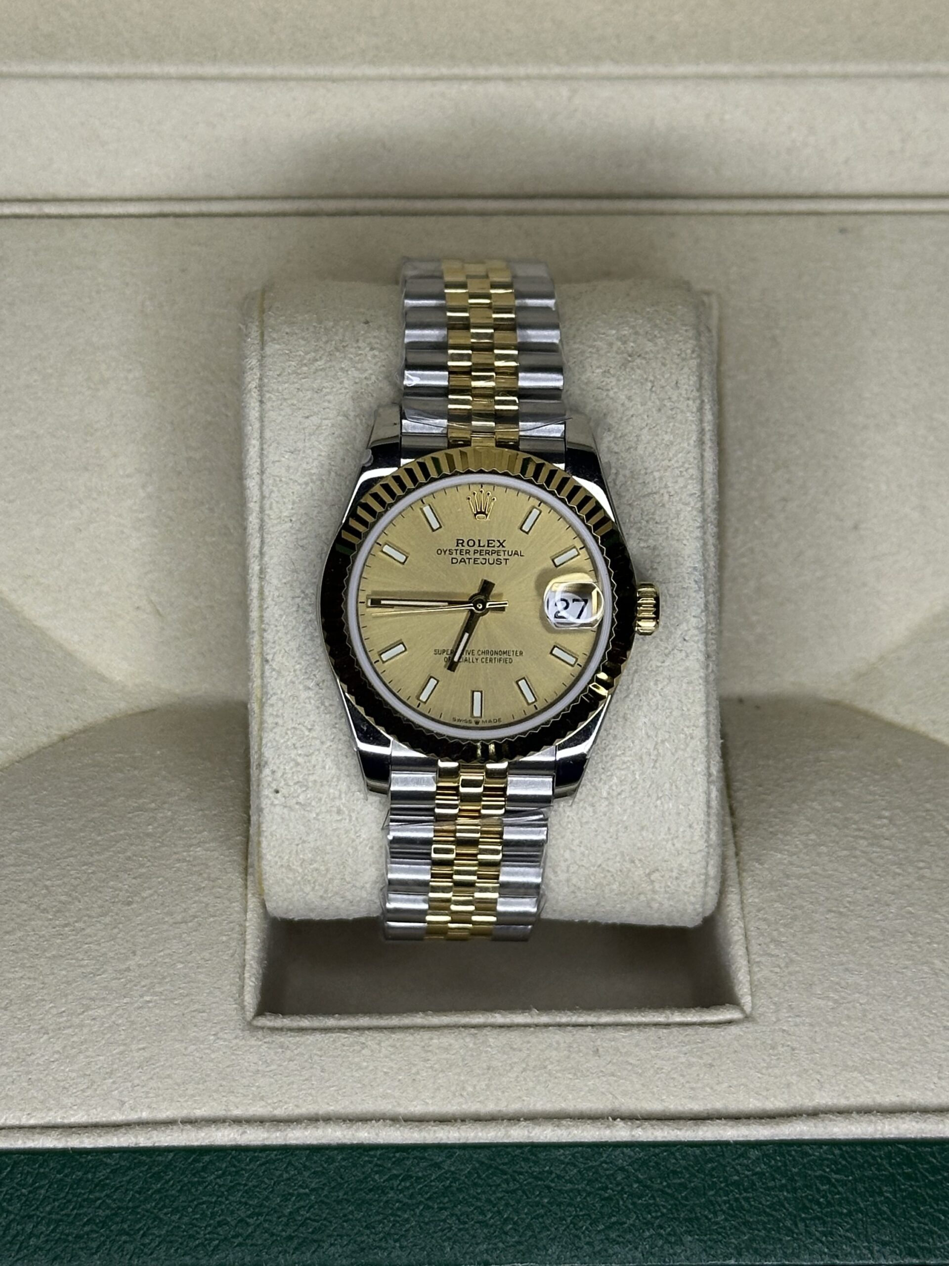 Rolex Lady-Datejust 31" | Champagne Dial (BP SWISS MADE)