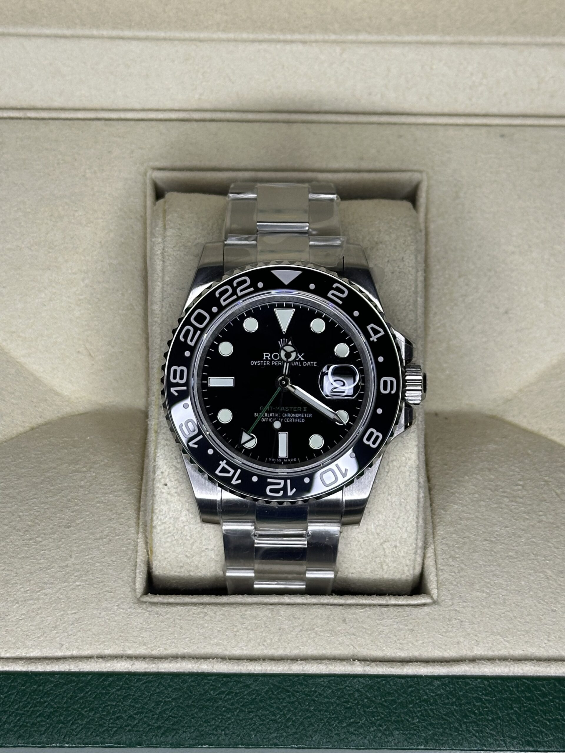 Rolex GMT-MASTER 40" | Black Oyster (BP SWISS MADE)