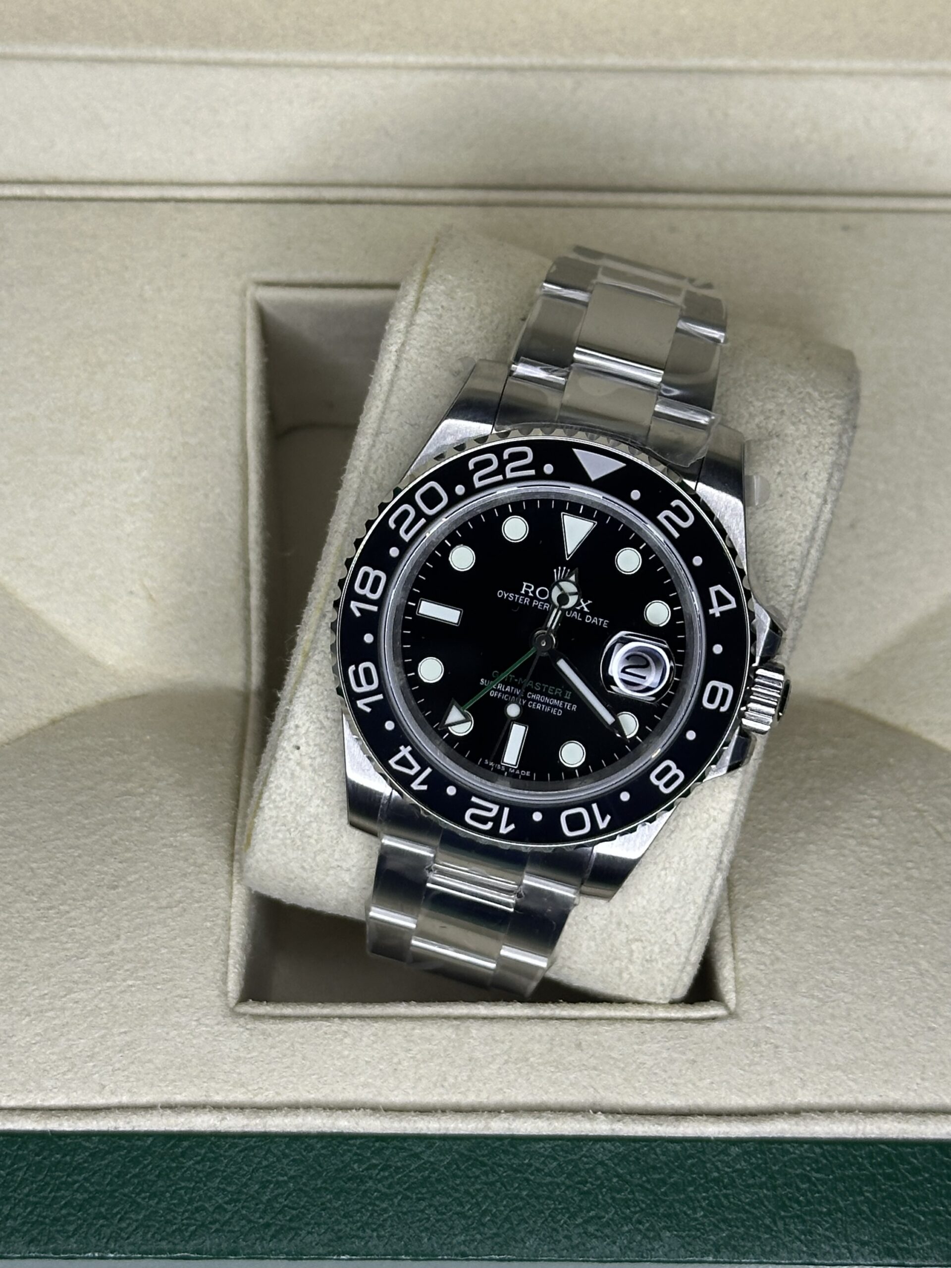 Rolex GMT-MASTER 40" | Black Oyster (BP SWISS MADE) - Afbeelding 2