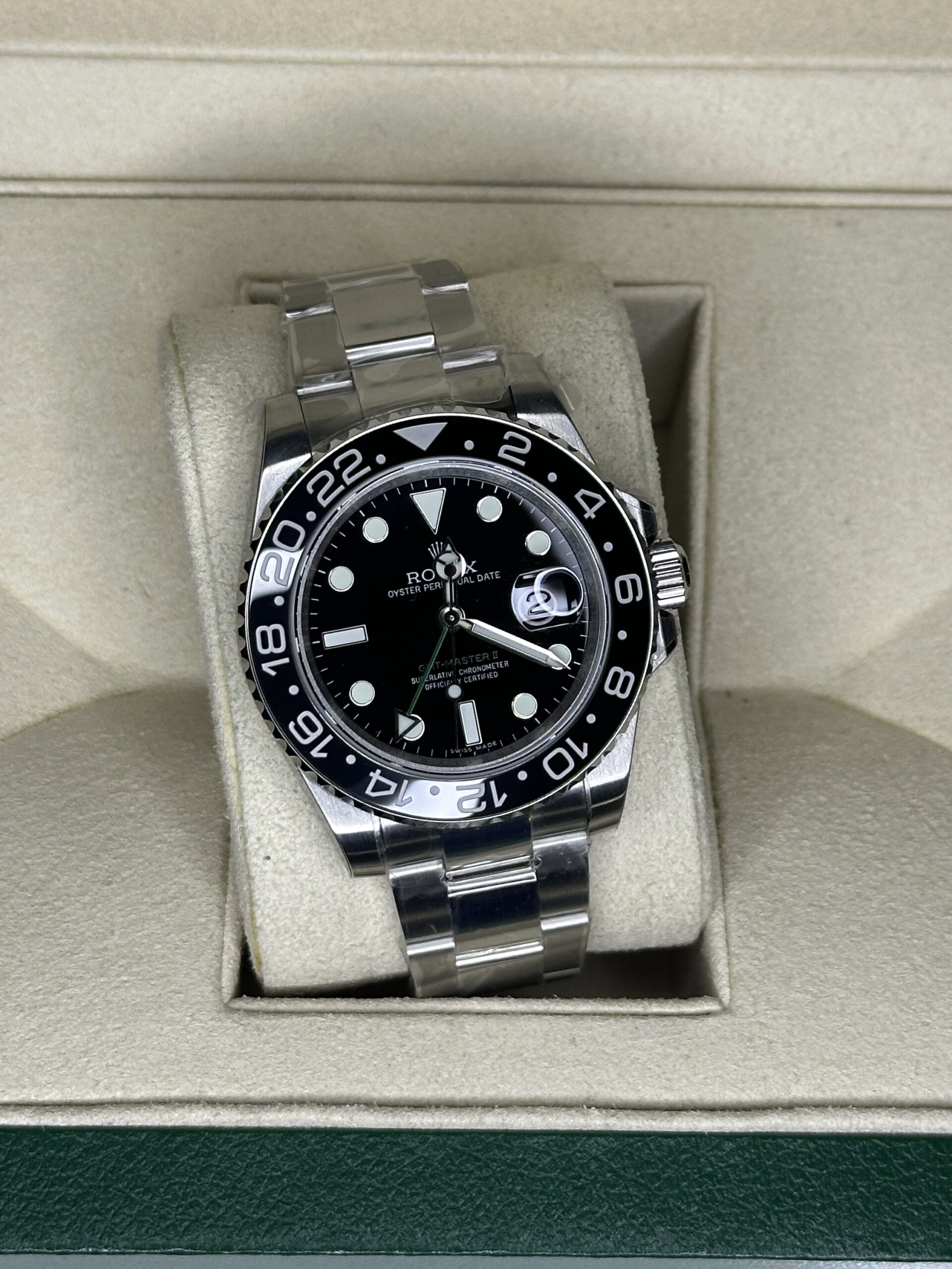 Rolex GMT-MASTER 40" | Black Oyster (BP SWISS MADE) - Afbeelding 3