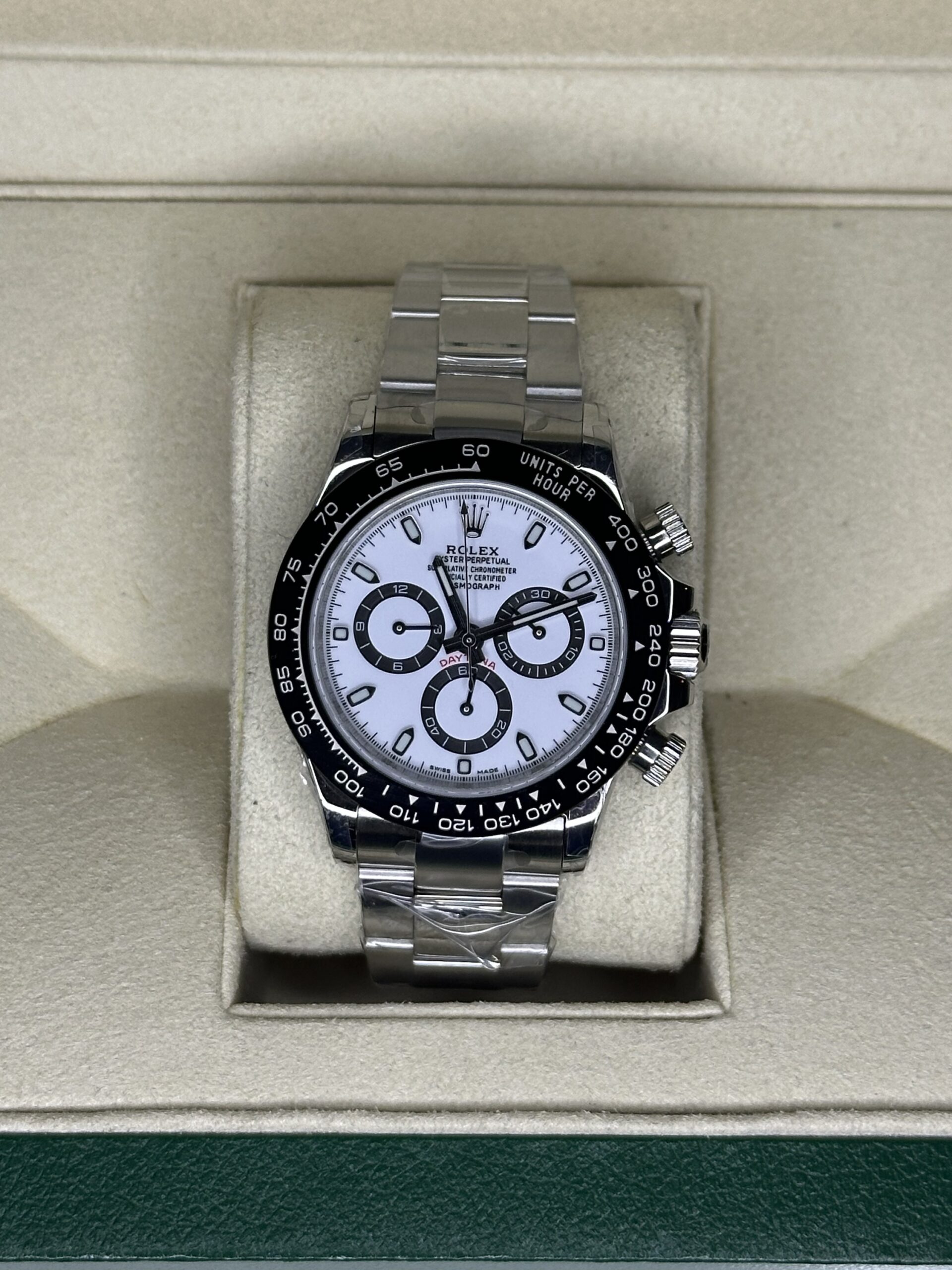 Rolex Daytona 40" | Panda White Dial (BP SWISS MADE)