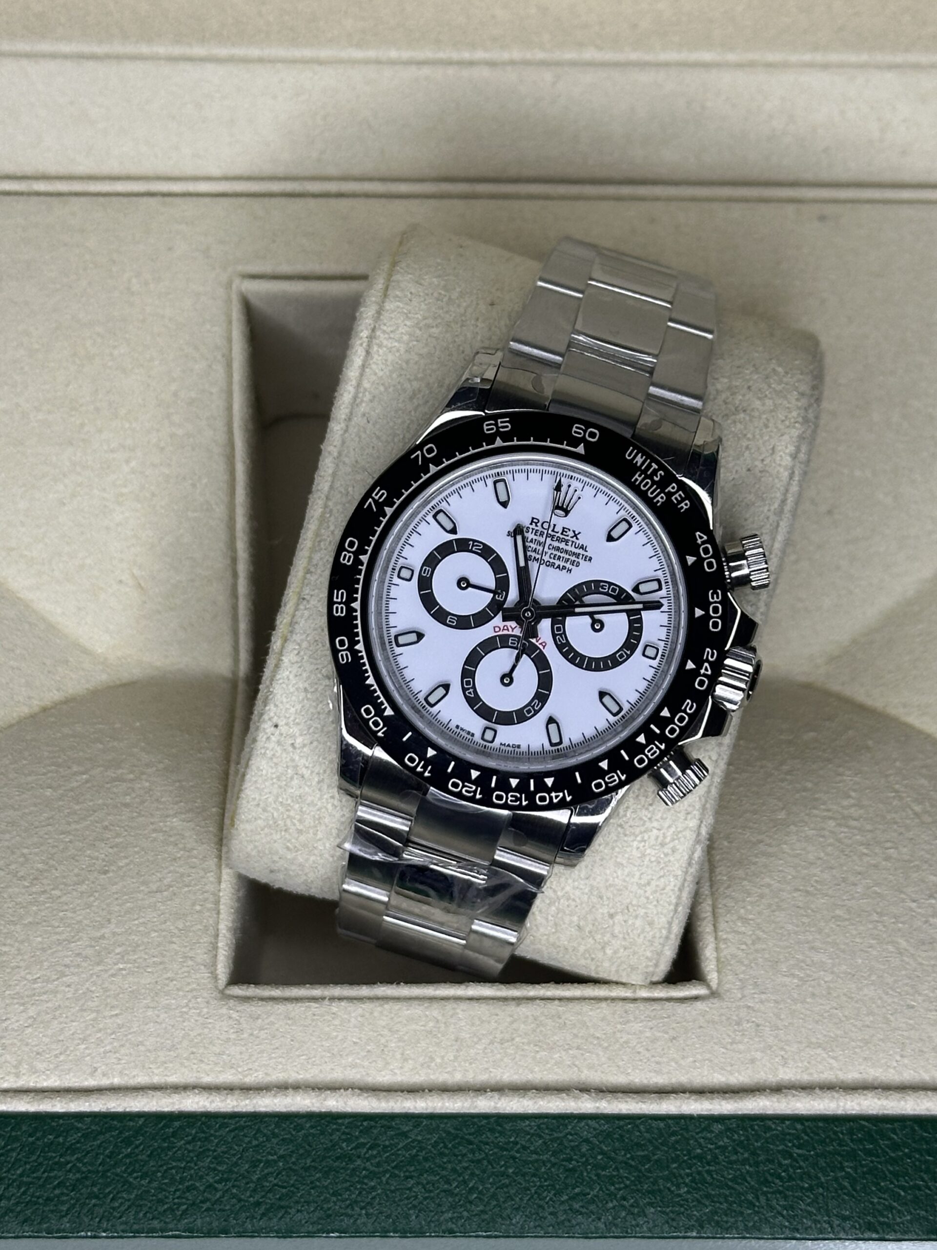 Rolex Daytona 40" | Panda White Dial (BP SWISS MADE) - Afbeelding 2