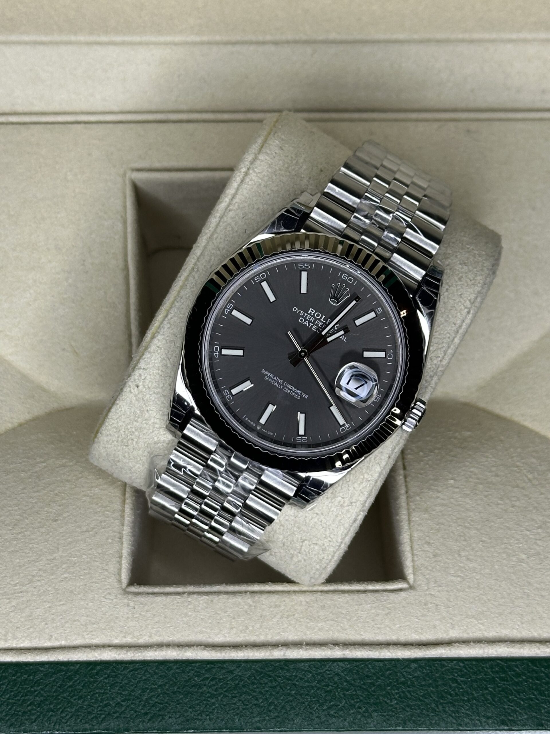 Rolex Datejust 41" | Grey Dial (SUPERCLONE) - Afbeelding 2