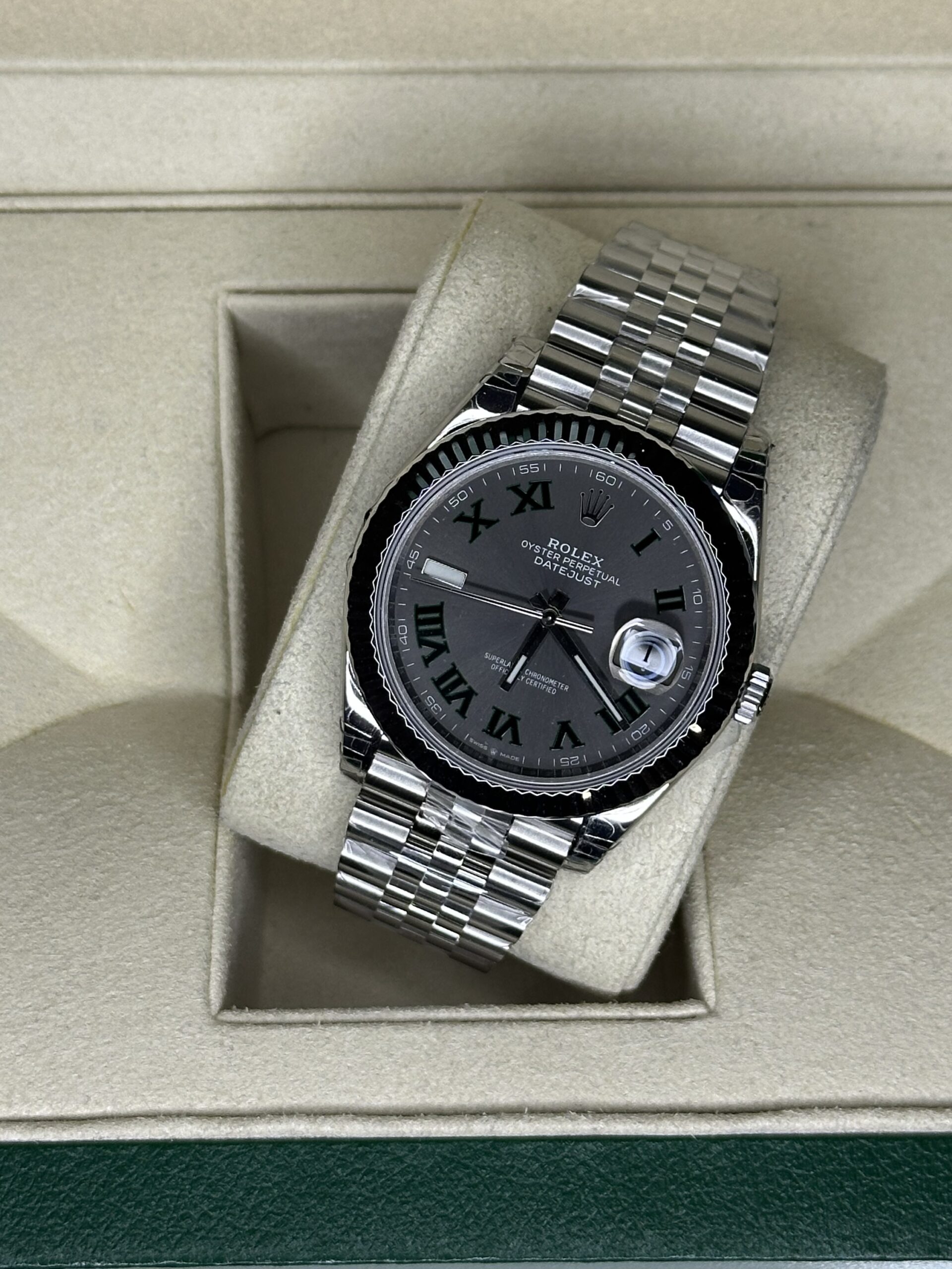 Rolex Datejust 41" | Wimbledon (SUPERCLONE) - Afbeelding 2