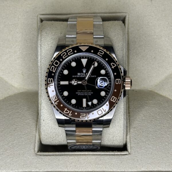 Rolex GMT-MASTER 40" | Rootbeer Bi-Color Rose Gold (SUPERCLONE)