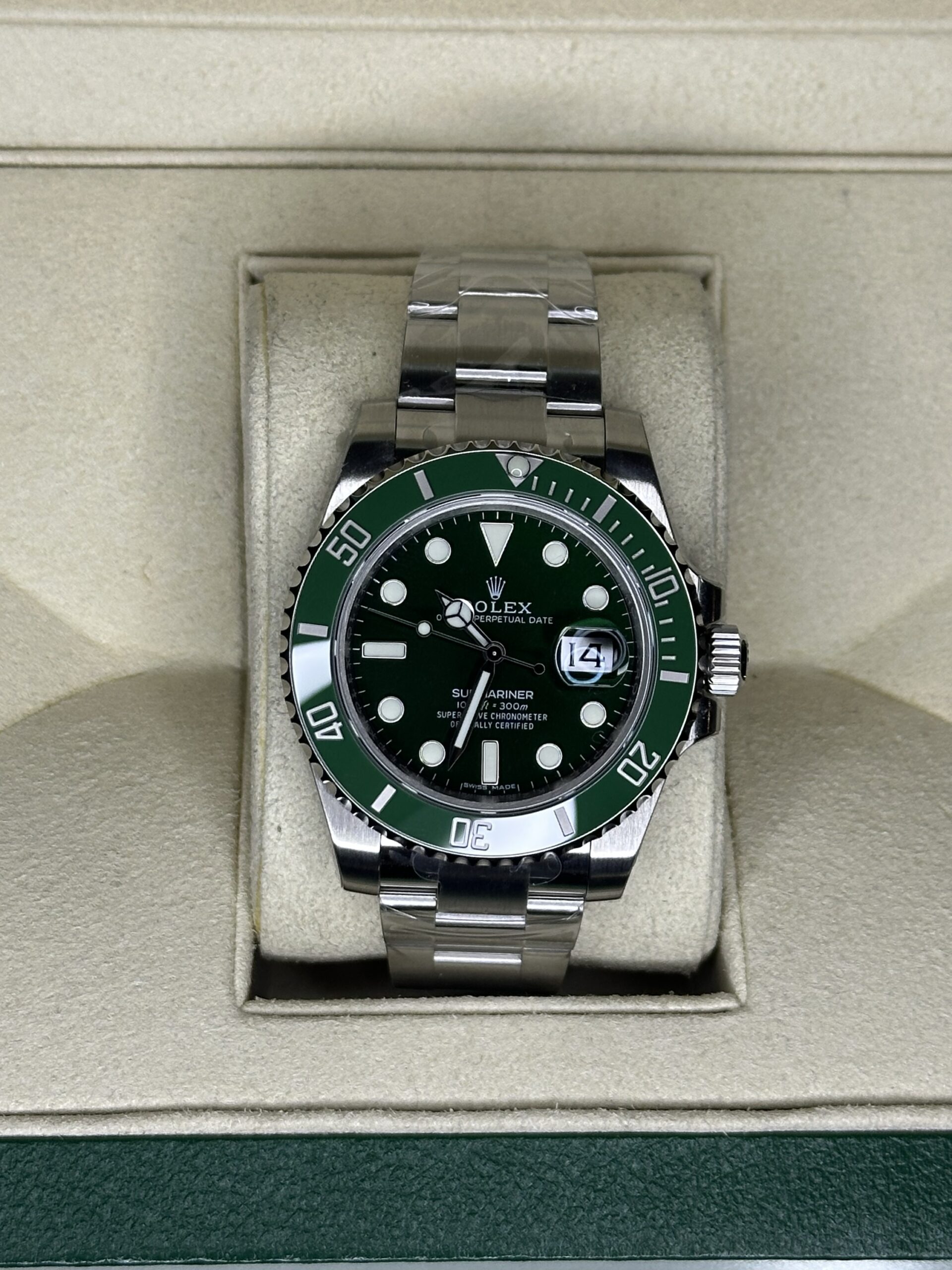 Rolex Submariner 40" | Hulk (SUPERCLONE)