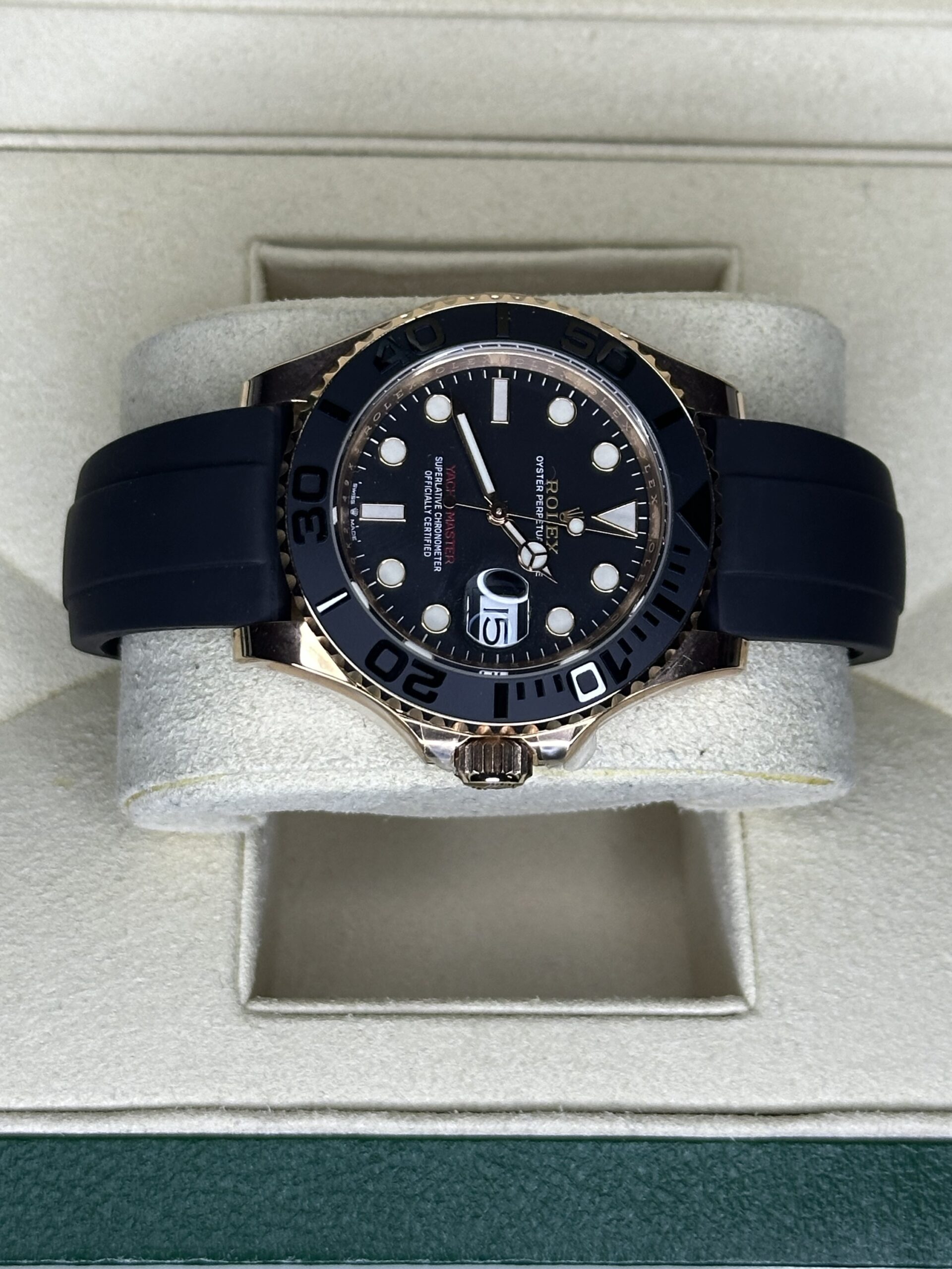 Rolex Yacht-Master 40" | Rose Gold Oysterflex (SUPERCLONE) - Afbeelding 3