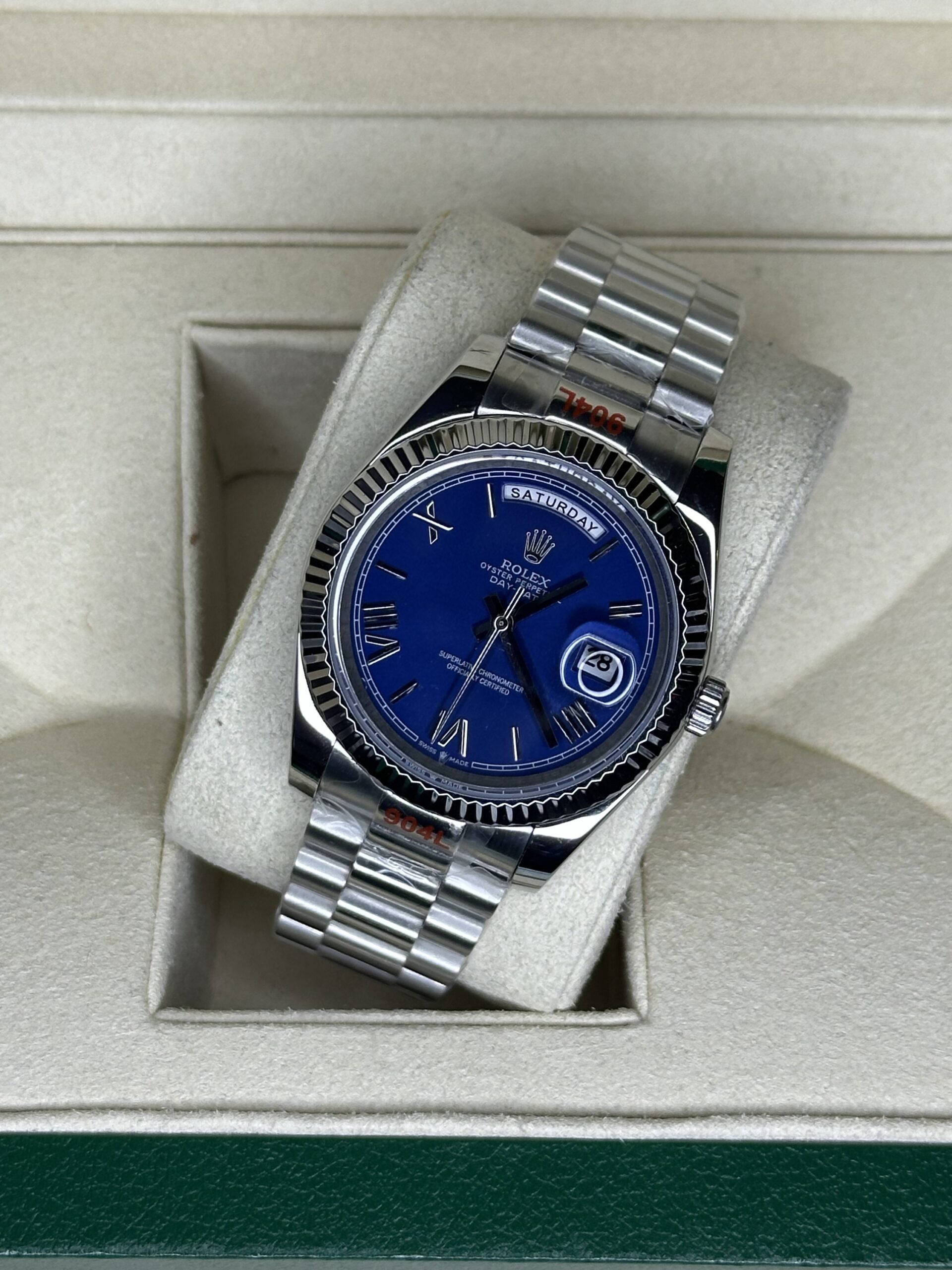 Rolex Day-Date 40'' | Blue Roman Dial (AAA+) - Afbeelding 2
