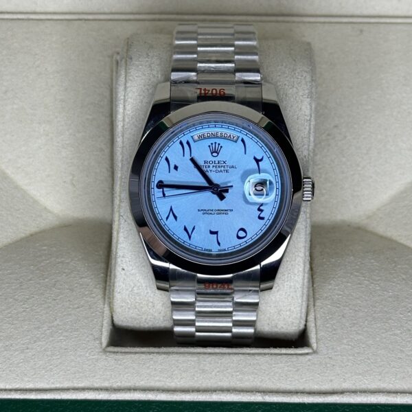 Rolex Day-Date 40'' | Arabic Ice Blue Dial (AAA+)