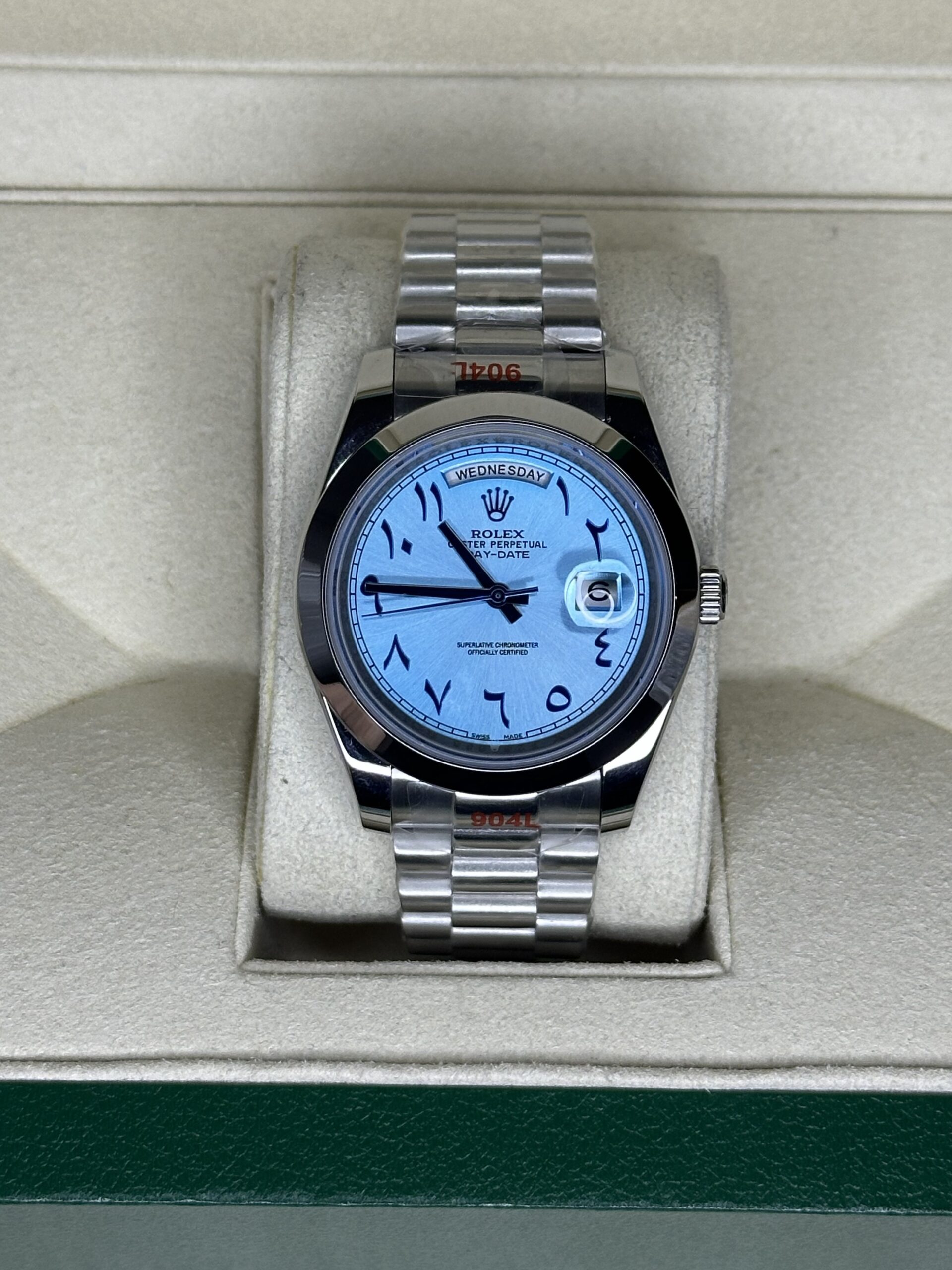 Rolex Day-Date 40'' | Arabic Ice Blue Dial (AAA+)