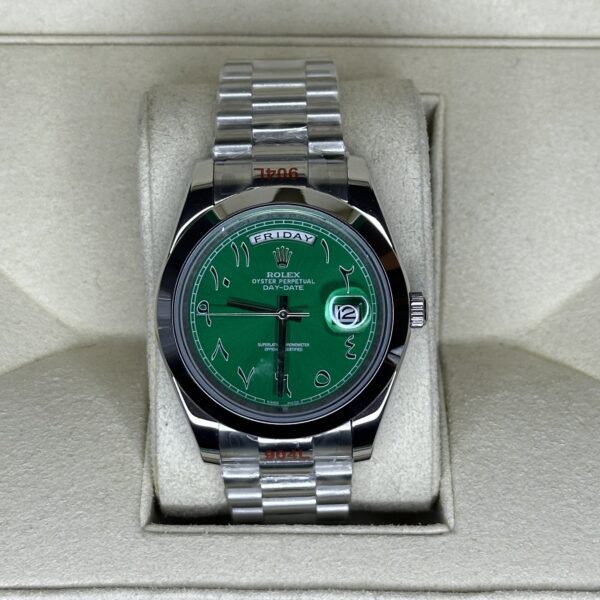 Rolex Day-Date 40'' | Arabic Olive Green Dial (AAA+)