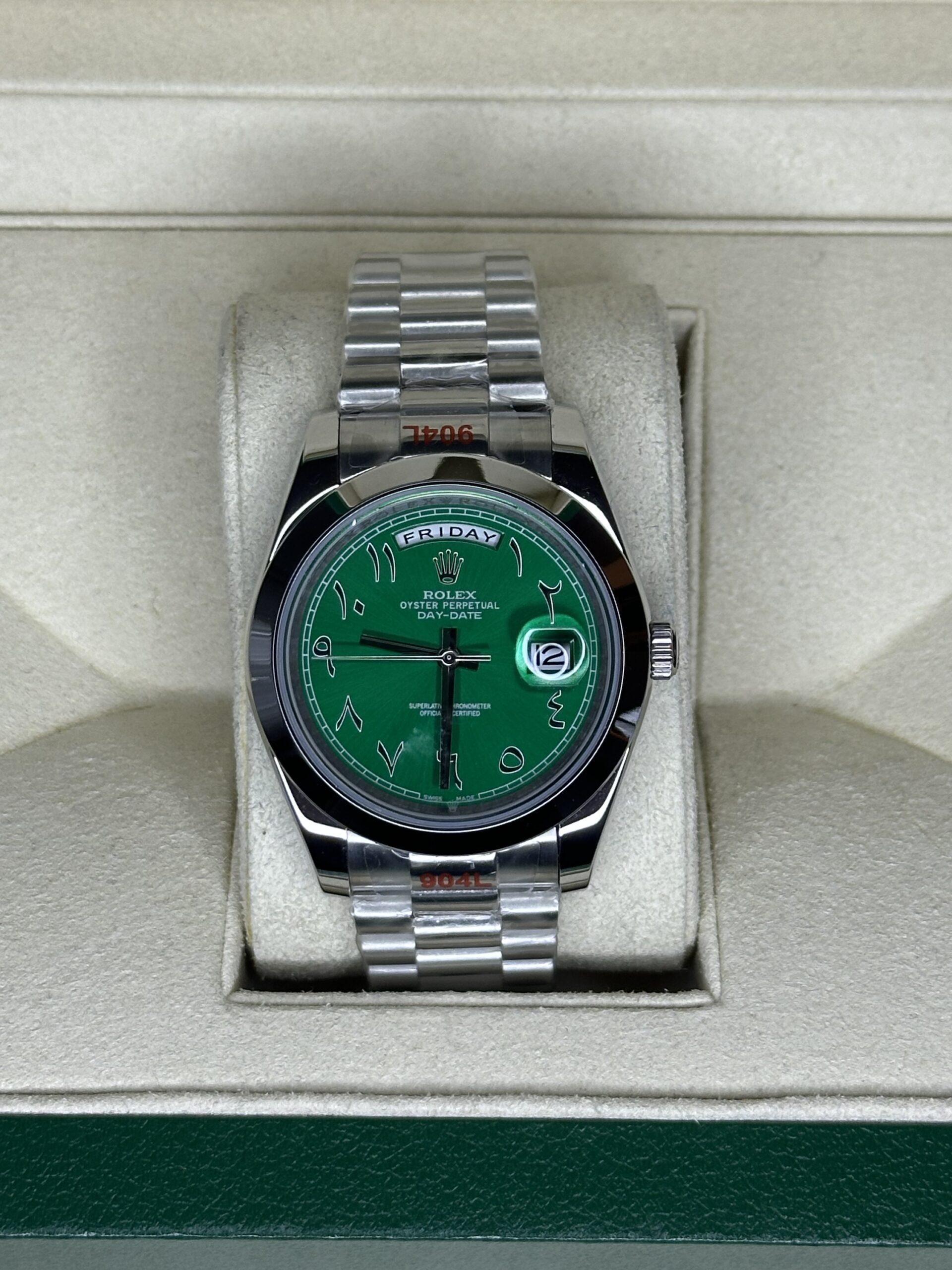 Rolex Day-Date 40'' | Arabic Olive Green Dial (AAA+)