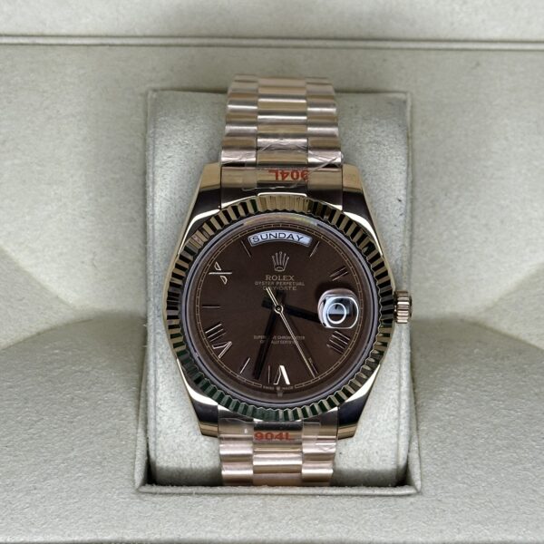 Rolex Day-Date 40'' | Chocolate Roman Dial (AAA+)