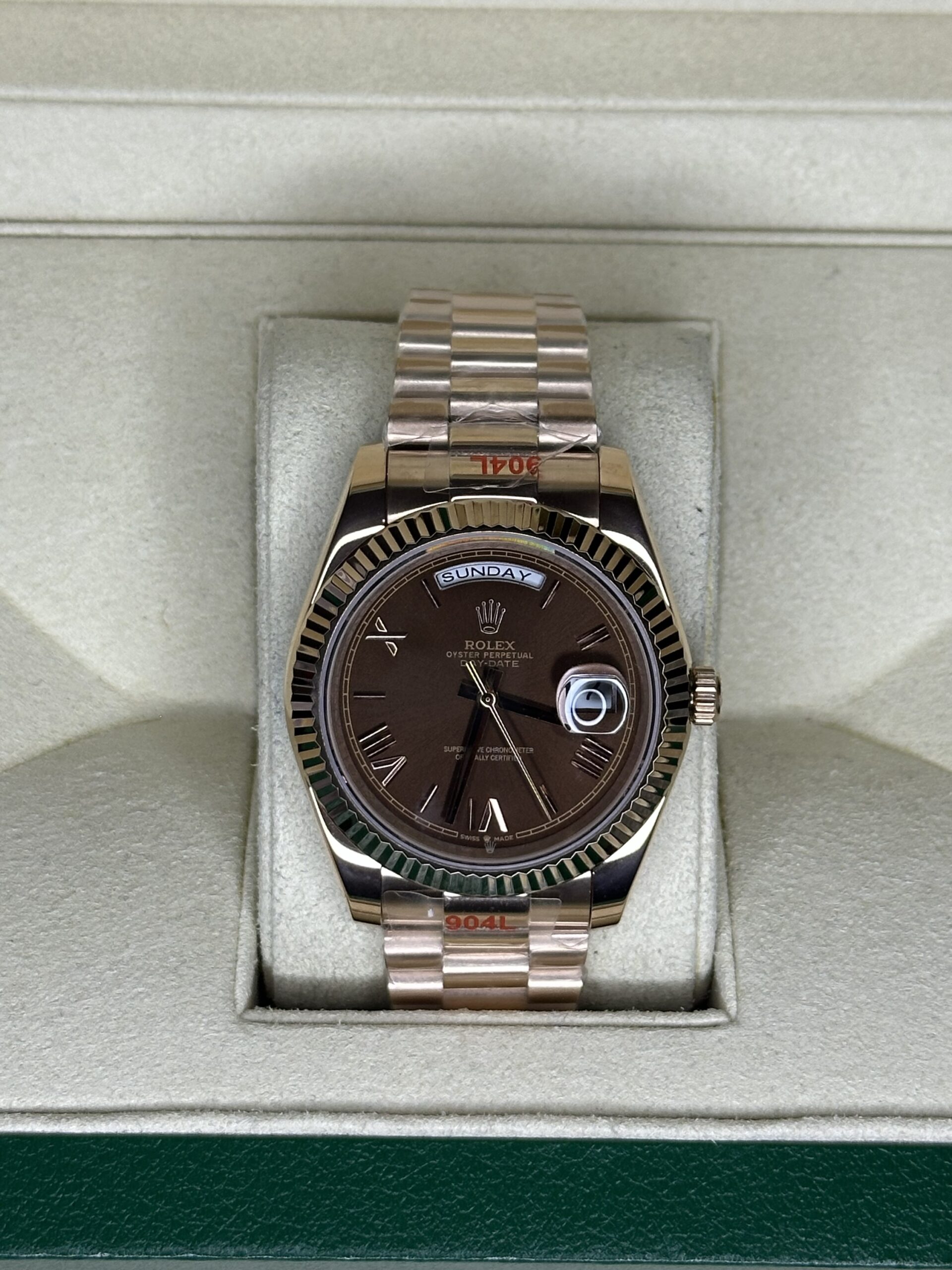 Rolex Day-Date 40'' | Chocolate Roman Dial (AAA+)