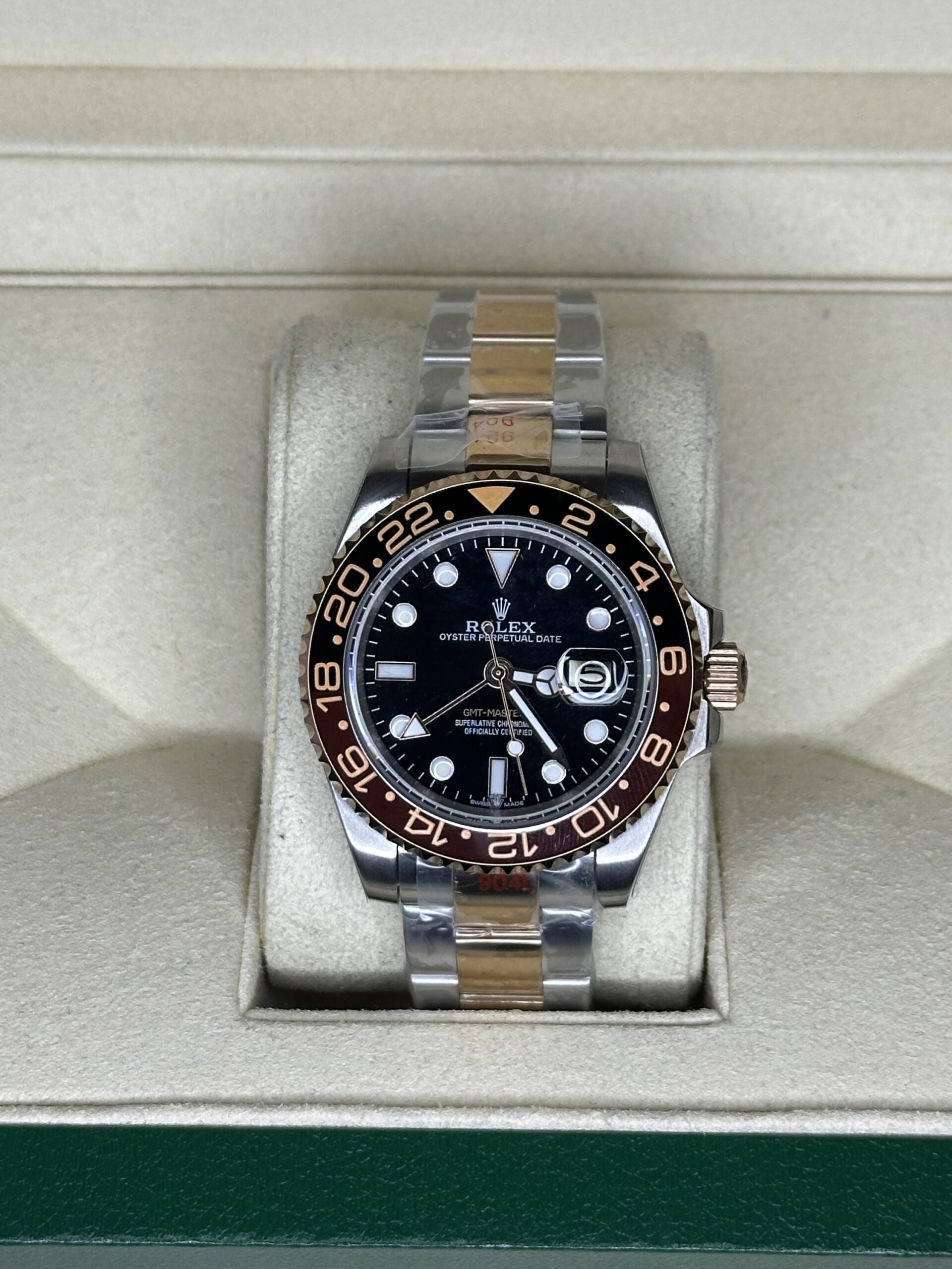 Rolex GMT-MASTER II 40'' | Rootbeer Bi-Color Rose Goud (AAA+)