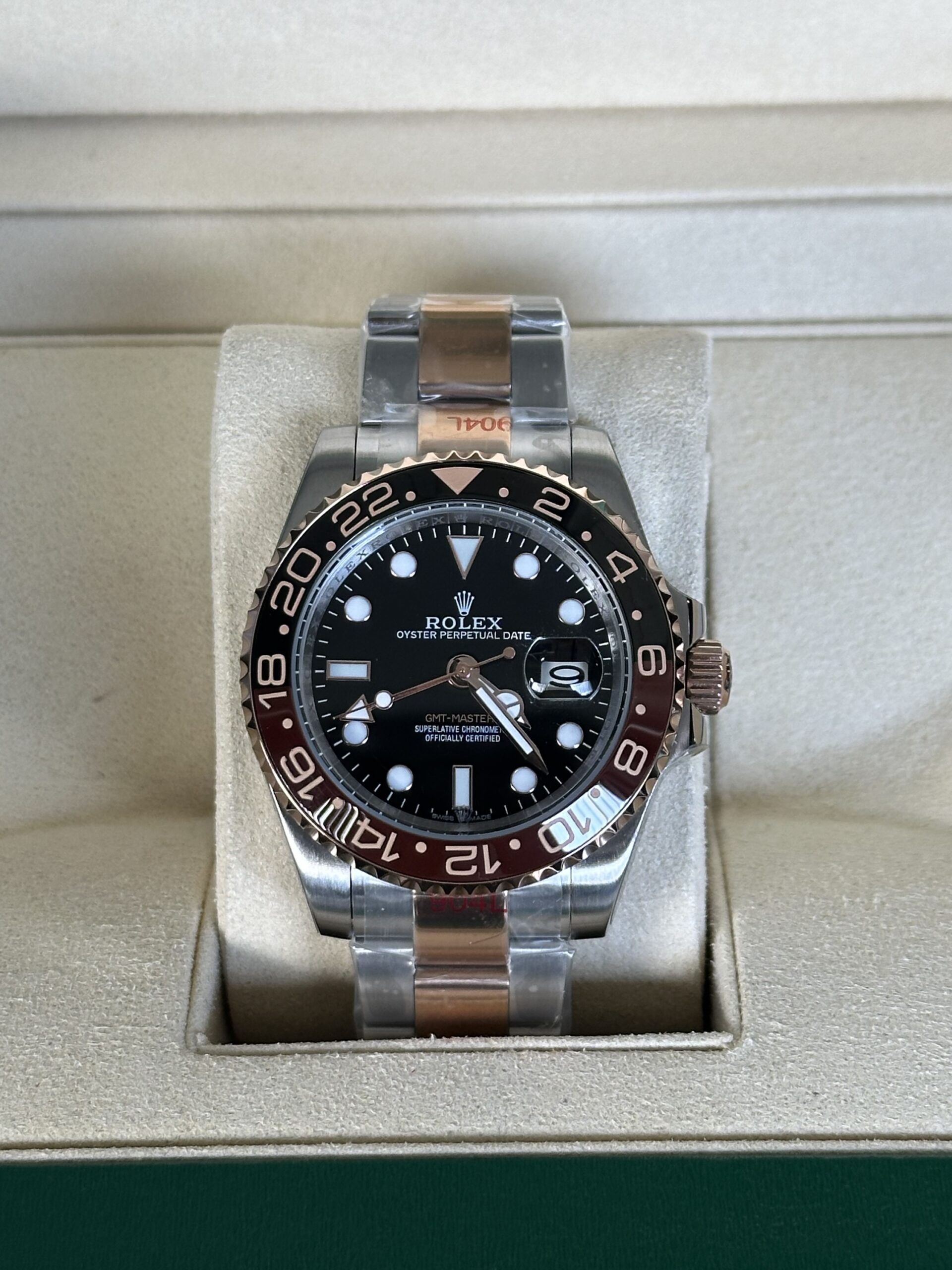 Rolex GMT-MASTER II 40'' | Rootbeer Bi-Color Rose Goud (AAA+)