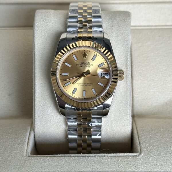 Rolex Lady-Datejust 31'' | Champagne dial Bi-Color Gold (AAA+)