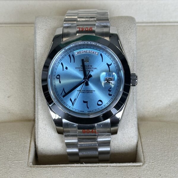 Rolex Day-Date 40'' | Arabic Ice Blue Dial (AAA+)