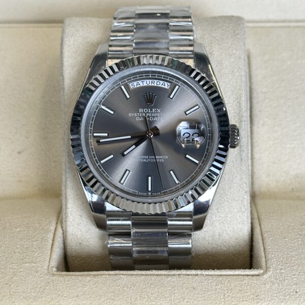 Rolex Day-Date 40" | Grey Dial (BP SWISS MADE)