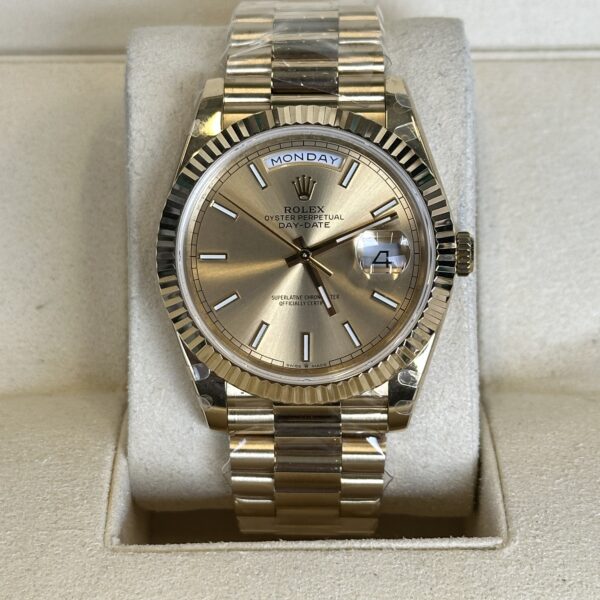 Rolex Day-Date 40" | Gold Dial (BP SWISS MADE)