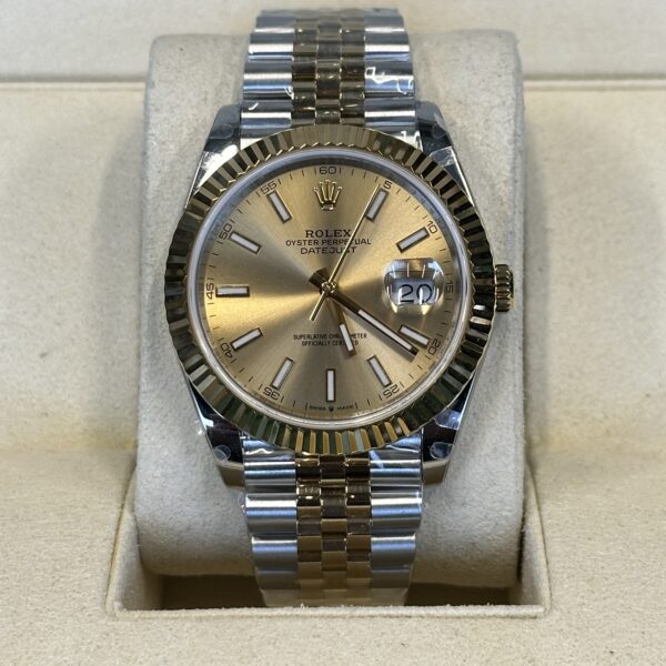 Rolex Datejust 41" | Champagne Dial Bi-Color Gold (BP SWISS MADE)