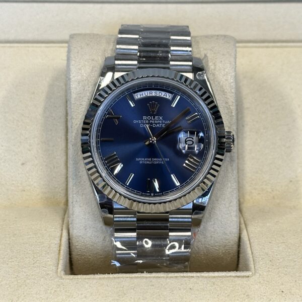 Rolex Day-Date 40" | Blue Dial (BP SWISS MADE)