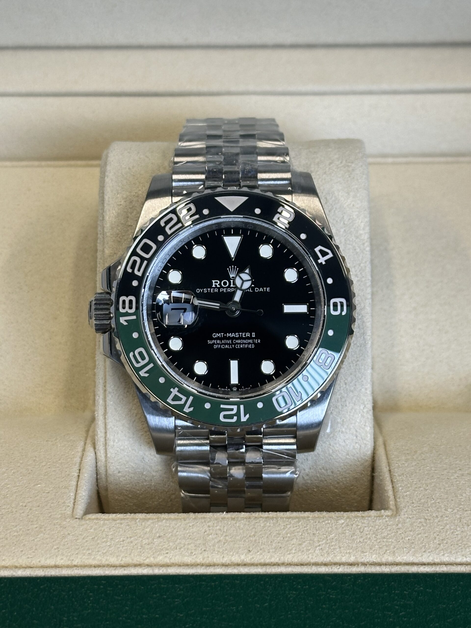 Rolex GMT-MASTER II 40" | Sprite Jubilee (BP SWISS MADE)