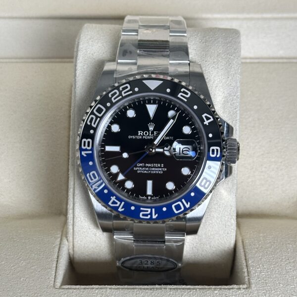 Rolex GMT-MASTER 40" | Batman Oyster (SUPERCLONE)