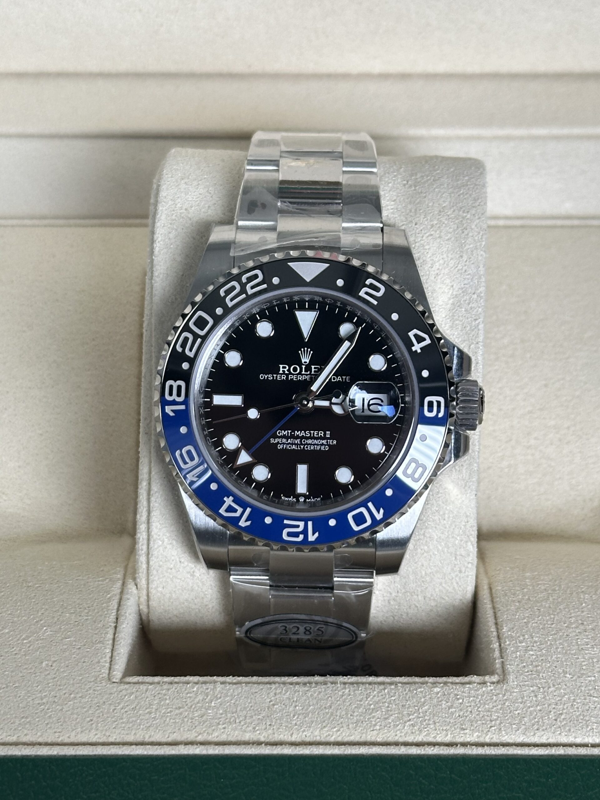 Rolex GMT-MASTER 40" | Batman Oyster (SUPERCLONE)
