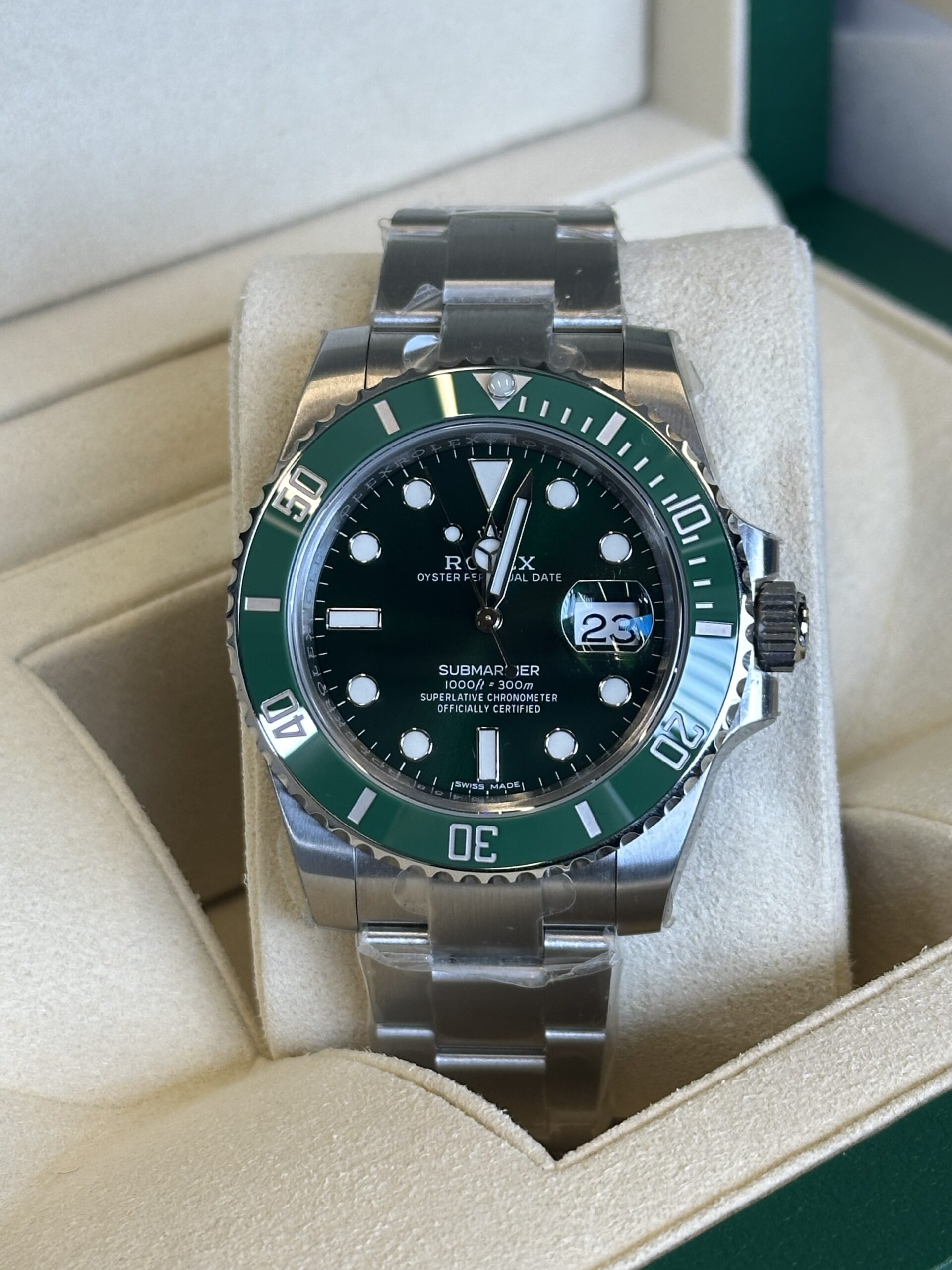 Rolex Submariner 40" | Hulk (SUPERCLONE) - Afbeelding 2