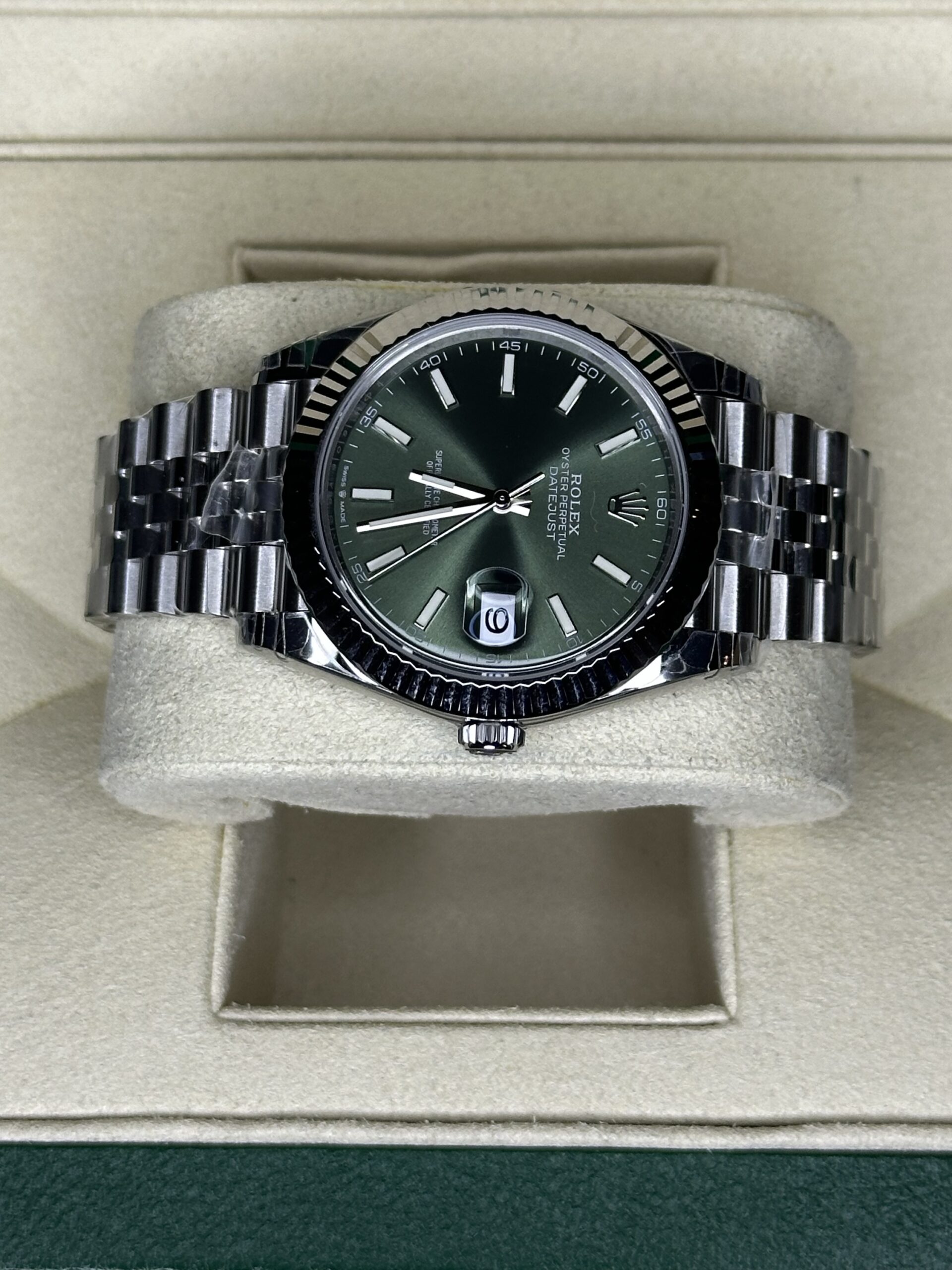 Rolex Datejust 41" | Mintgreen Dial (SUPERCLONE) - Afbeelding 3
