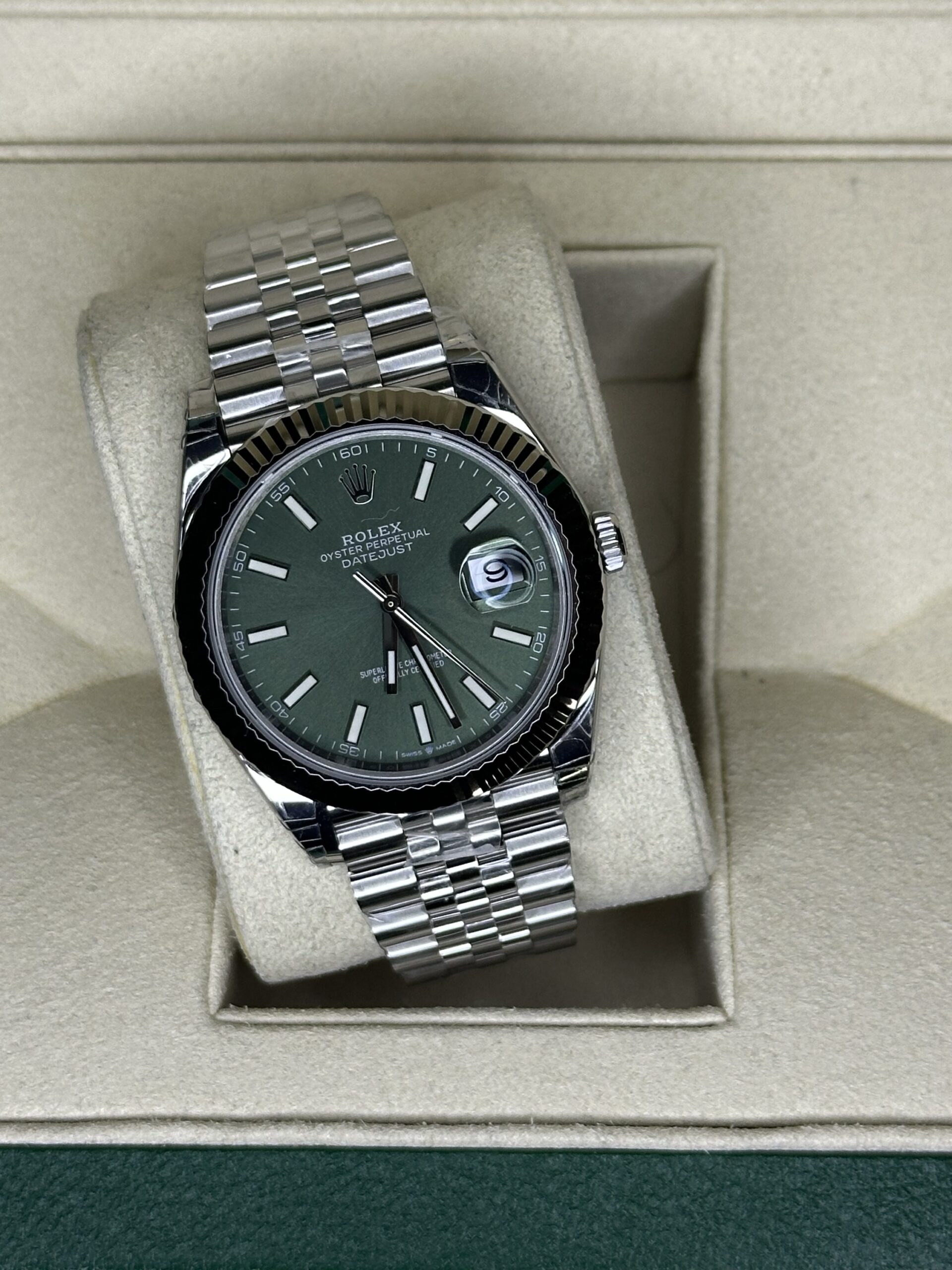 Rolex Datejust 41" | Mintgreen Dial (SUPERCLONE) - Afbeelding 4