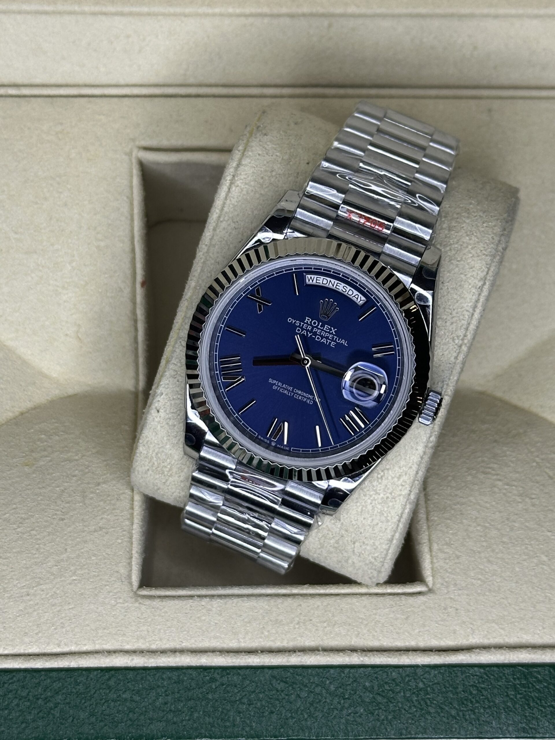 Rolex Day-Date 40" | Blue Dial (SUPERCLONE) - Afbeelding 2