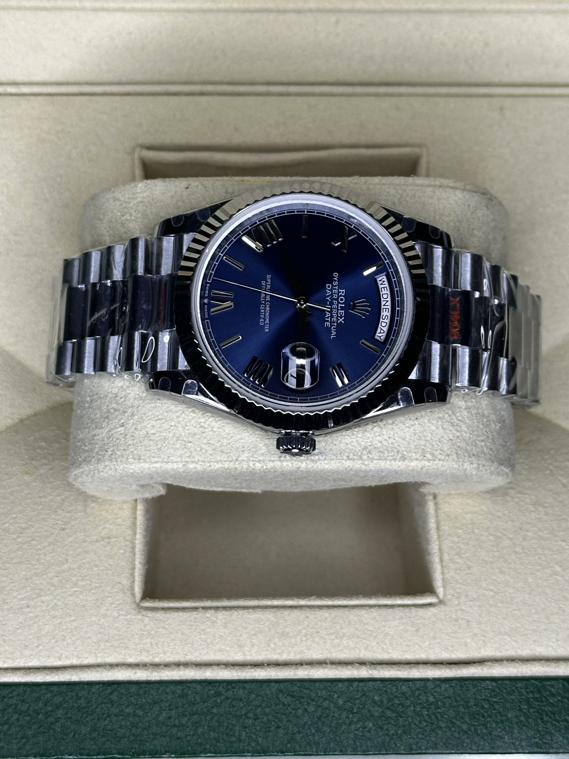 Rolex Day-Date 40" | Blue Dial (SUPERCLONE) - Afbeelding 3