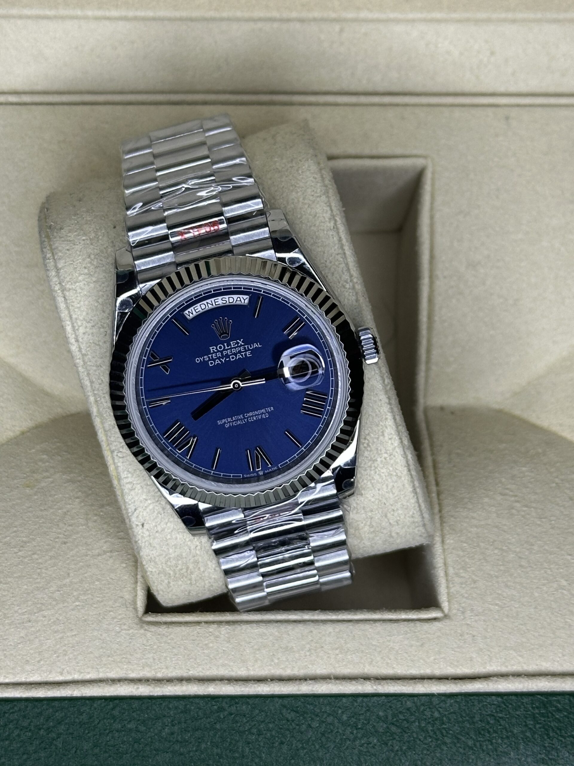 Rolex Day-Date 40" | Blue Dial (SUPERCLONE) - Afbeelding 4